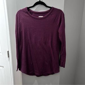 Chaser Maroon Long Sleeve Thermal Top-Md